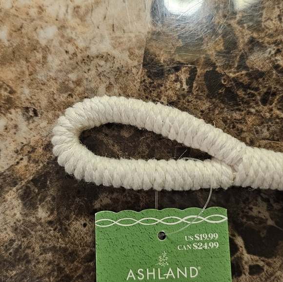 Ashland macrame glass bowl or potted plant hanger - Picture 10 of 10